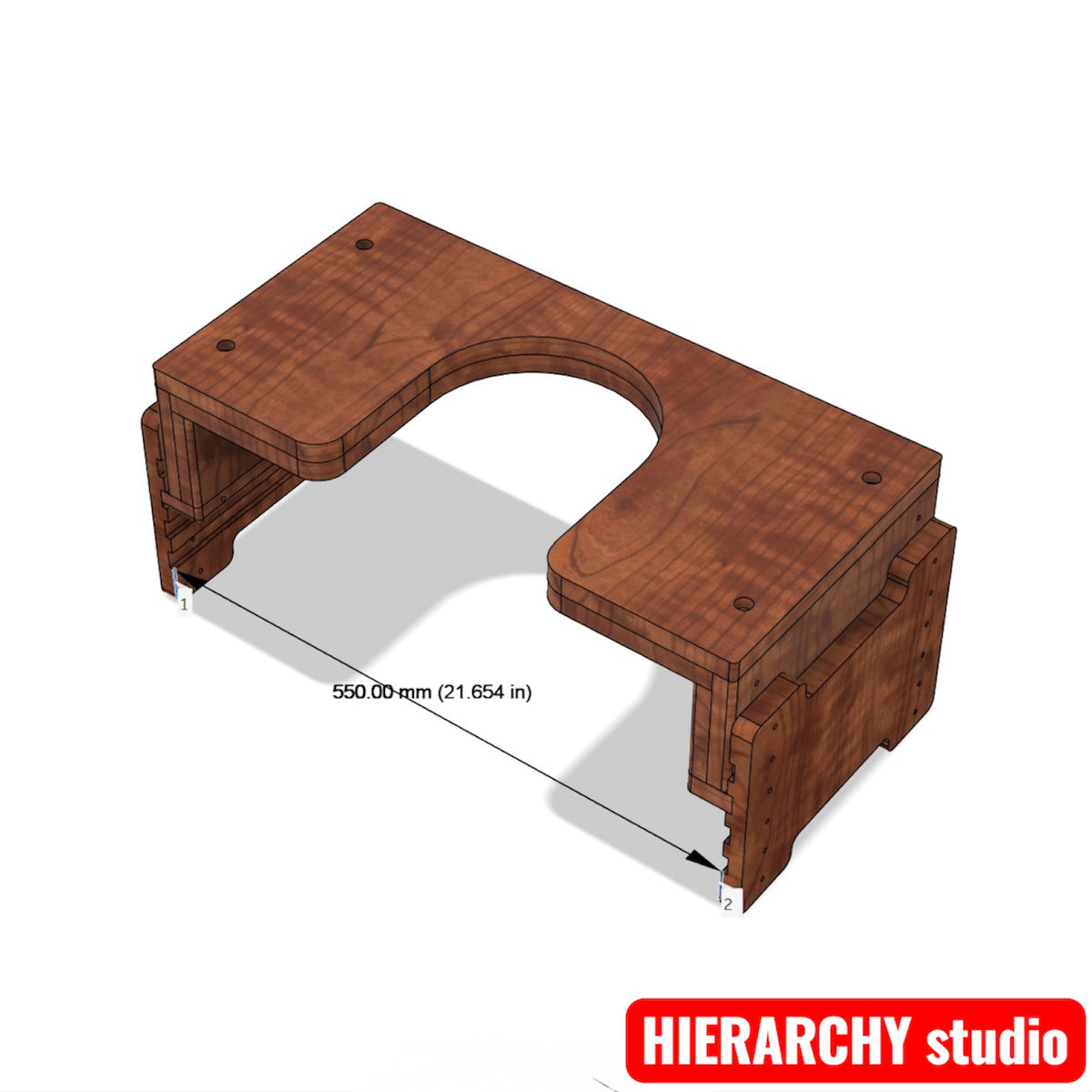 Facesitting stool parts flat packed for assembly, wooden queening stool kit, femdom furniture, bdsm furniture made in USA